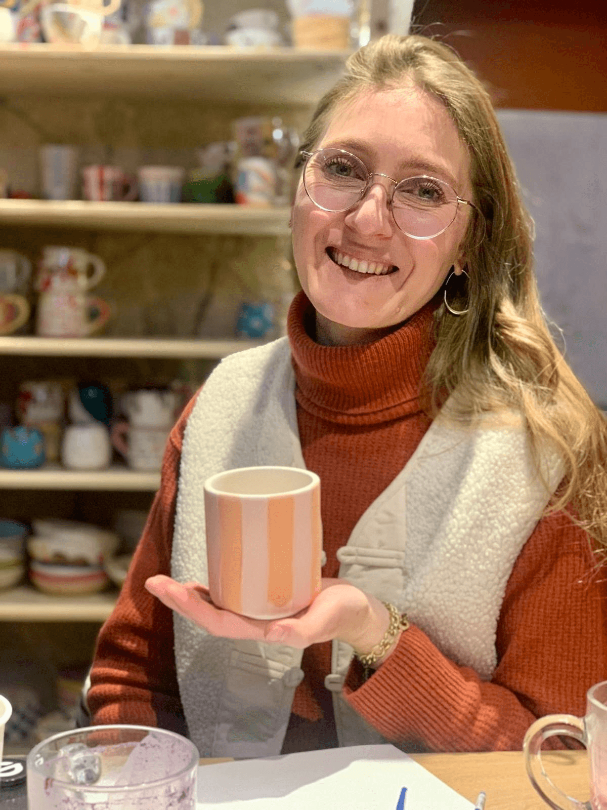 Lucie, creator of Studio Lippi Ceramics